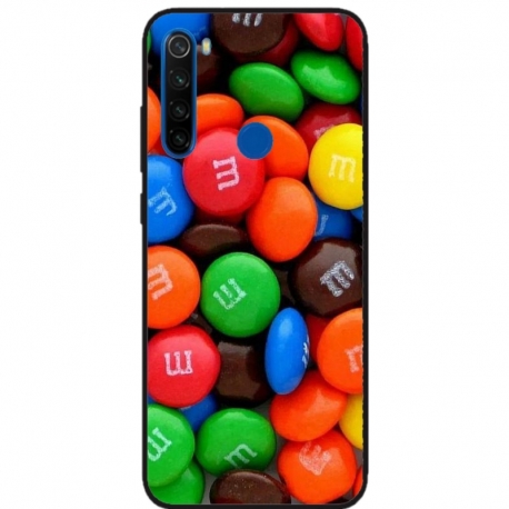 Husa personalizata tip carcasa HQPrint pentru Xiaomi Redmi 9, model MandM, multicolor, S1D1M0257