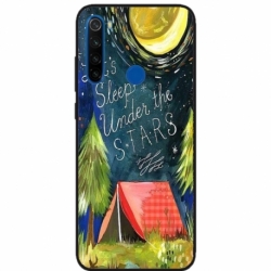 Husa personalizata tip carcasa HQPrint pentru Xiaomi Redmi 9, model Lets sleep under the STARS, multicolor, S1D1M0268