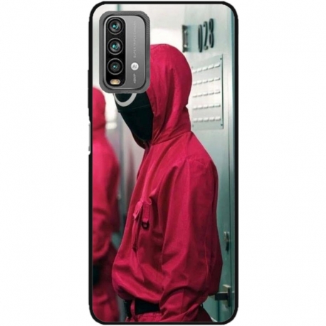 Husa personalizata tip carcasa HQPrint pentru Xiaomi Redmi 9T, model Squid Game 14, multicolor, S1D1M0186