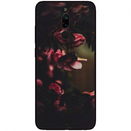 Husa personalizata tip carcasa HQPrint pentru Xiaomi Redmi 8A, model Flowers 20, multicolor, S1D1M0344