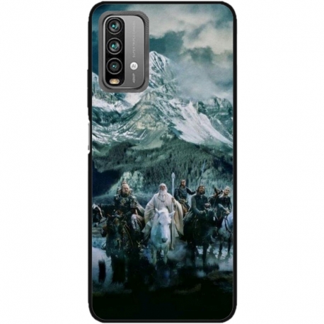 Husa personalizata tip carcasa HQPrint pentru Xiaomi Redmi 9T, model Lord of the Rings 1, multicolor, S1D1M0189