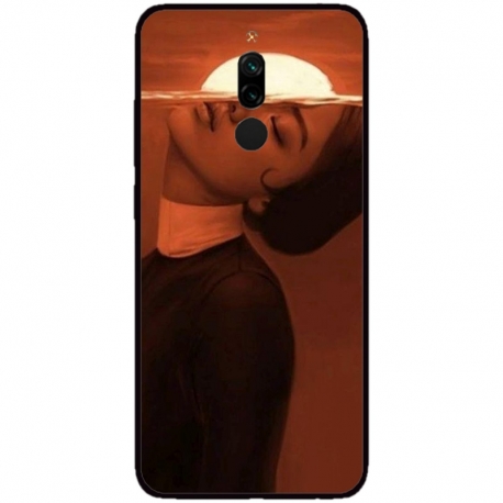Husa personalizata tip carcasa HQPrint pentru Xiaomi Redmi 8A, model Sun Girl, multicolor, S1D1M0359