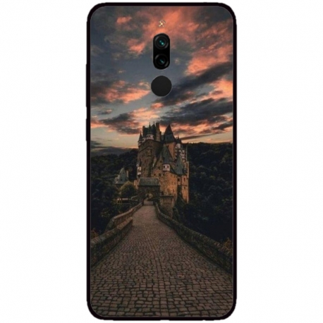 Husa personalizata tip carcasa HQPrint pentru Xiaomi Redmi 8A, model Nice View 14, multicolor, S1D1M0361