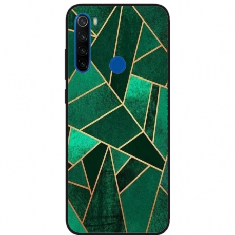 Husa personalizata tip carcasa HQPrint pentru Xiaomi Redmi 9, model Emerald, multicolor, S1D1M0287