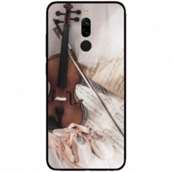Husa personalizata tip carcasa HQPrint pentru Xiaomi Redmi 8A, model Violon, multicolor, S1D1M0371