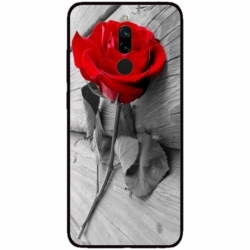 Husa personalizata tip carcasa HQPrint pentru Xiaomi Redmi 8A, model Rose, multicolor, S1D1M0384