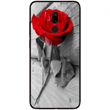 Husa personalizata tip carcasa HQPrint pentru Xiaomi Redmi 8A, model Rose, multicolor, S1D1M0384