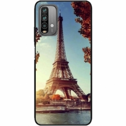 Husa personalizata tip carcasa HQPrint pentru Xiaomi Redmi 9T, model Nice View 8, multicolor, S1D1M0209