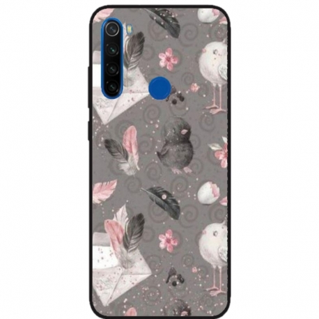 Husa personalizata tip carcasa HQPrint pentru Xiaomi Redmi 9, model Abstract 1, multicolor, S1D1M0321
