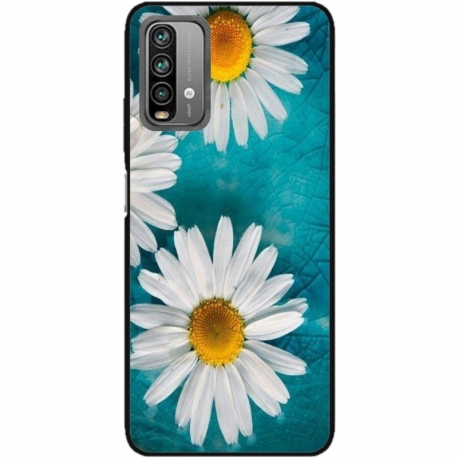 Husa personalizata tip carcasa HQPrint pentru Xiaomi Redmi 9T, model Petunia 2, multicolor, S1D1M0239
