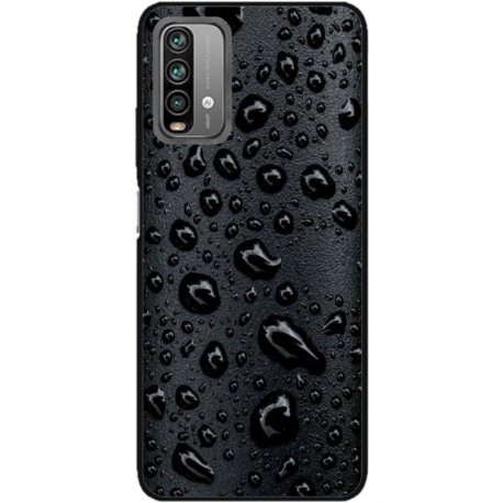 Husa personalizata tip carcasa HQPrint pentru Xiaomi Redmi 9T, model Rain, multicolor, S1D1M0244