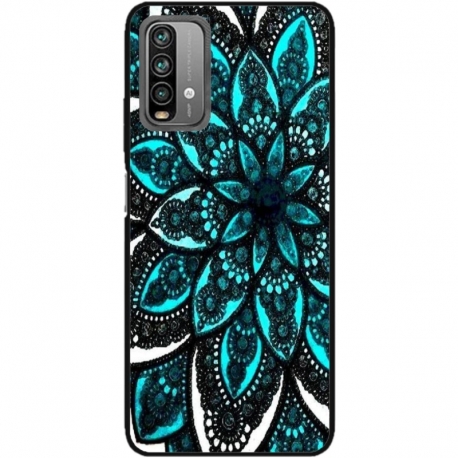 Husa personalizata tip carcasa HQPrint pentru Xiaomi Redmi 9T, model Mandela 2, multicolor, S1D1M0255