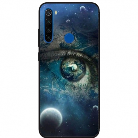 Husa personalizata tip carcasa HQPrint pentru Xiaomi Redmi 9, model Abstract 3, multicolor, S1D1M0362