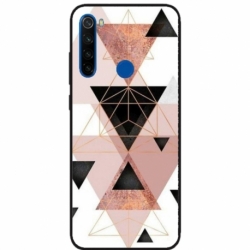 Husa personalizata tip carcasa HQPrint pentru Xiaomi Redmi 9, model Abstract 5, multicolor, S1D1M0368