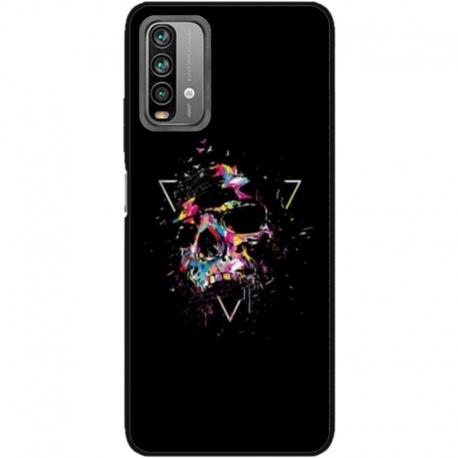 Husa personalizata tip carcasa HQPrint pentru Xiaomi Redmi 9T, model Colorful 5, multicolor, S1D1M0302
