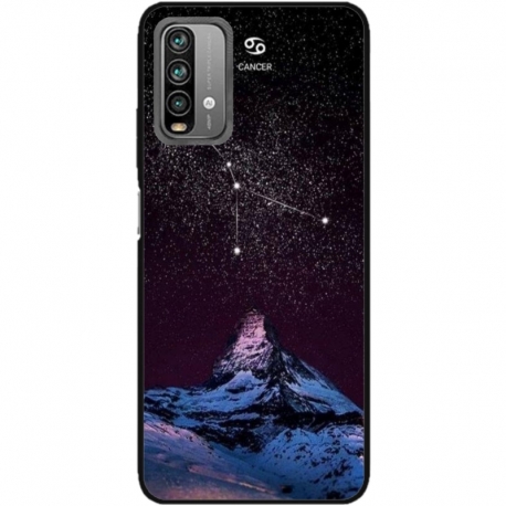 Husa personalizata tip carcasa HQPrint pentru Xiaomi Redmi 9T, model Cancer Sky, multicolor, S1D1M0356