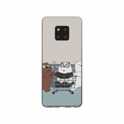 Husa personalizata tip carcasa HQPrint pentru Xiaomi Redmi Note 9 Pro, model Bears 1, multicolor, S1D1M0003