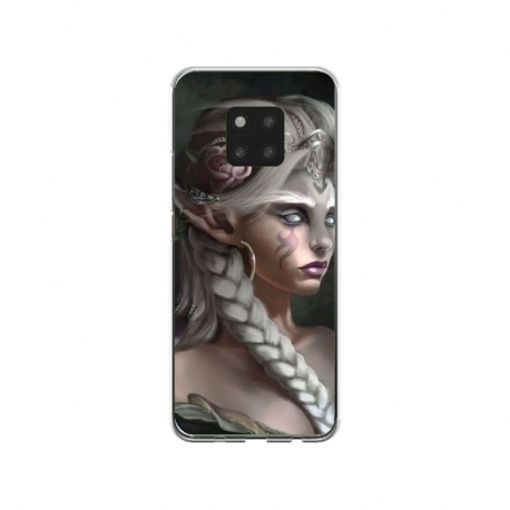 Husa personalizata tip carcasa HQPrint pentru Xiaomi Redmi Note 9 Pro, model Alien Queen, multicolor, S1D1M0308