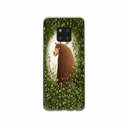 Husa personalizata tip carcasa HQPrint pentru Xiaomi Redmi Note 9 Pro, model Bear, multicolor, S1D1M0312