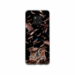 Husa personalizata tip carcasa HQPrint pentru Xiaomi Redmi Note 9 Pro, model Owl, multicolor, S1D1M0334