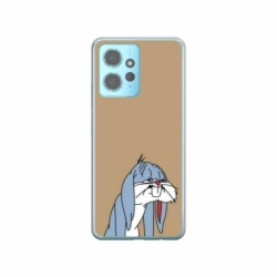 Husa personalizata tip carcasa HQPrint pentru Xiaomi Redmi 12, model Tired Bunny, multicolor, S1D1M0027