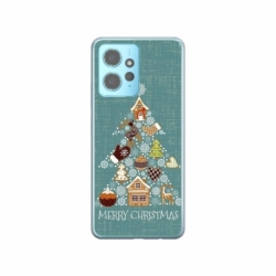 Husa personalizata tip carcasa HQPrint pentru Xiaomi Redmi 12, model Merry Christmas 1, multicolor, S1D1M0056