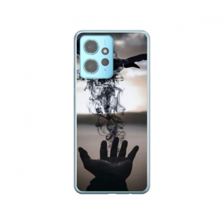 Husa personalizata tip carcasa HQPrint pentru Xiaomi Redmi 12, model Black Magic, multicolor, S1D1M0152
