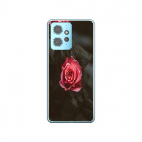 Husa personalizata tip carcasa HQPrint pentru Xiaomi Redmi 12, model Flowers 11, multicolor, S1D1M0156