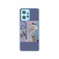 Husa personalizata tip carcasa HQPrint pentru Xiaomi Redmi 12, model Squidward 1, multicolor, S1D1M0161