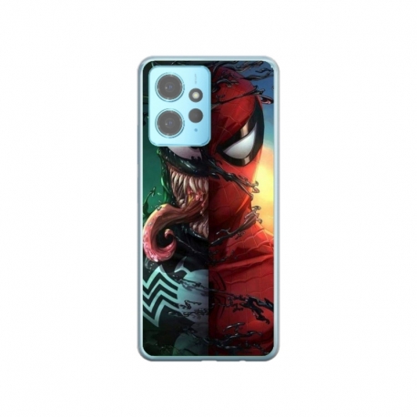 Husa personalizata tip carcasa HQPrint pentru Xiaomi Redmi 12, model Spiderman 5, multicolor, S1D1M0171