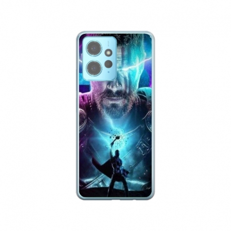 Husa personalizata tip carcasa HQPrint pentru Xiaomi Redmi 12, model Thor 1, multicolor, S1D1M0201