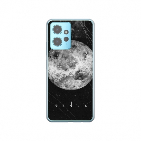 Husa personalizata tip carcasa HQPrint pentru Xiaomi Redmi 12, model Moon, multicolor, S1D1M0212