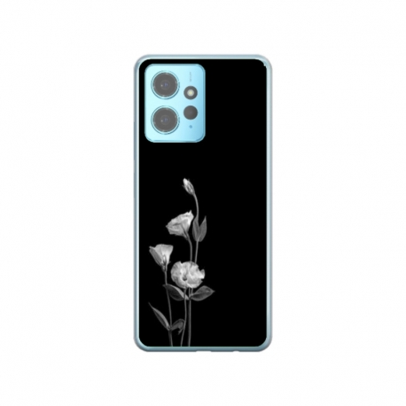 Husa personalizata tip carcasa HQPrint pentru Xiaomi Redmi 12, model Abstract Flowers, multicolor, S1D1M0216