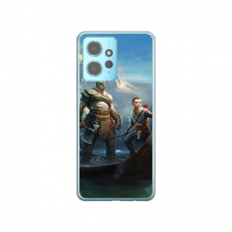 Husa personalizata tip carcasa HQPrint pentru Xiaomi Redmi 12X, model God of War 1, multicolor, S1D1M0008