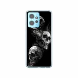 Husa personalizata tip carcasa HQPrint pentru Xiaomi Redmi 12X, model Skulls, multicolor, S1D1M0032