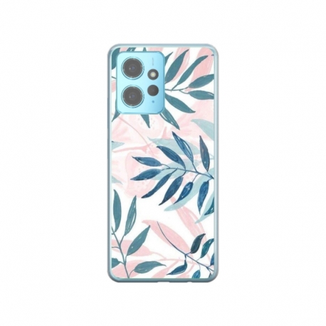 Husa personalizata tip carcasa HQPrint pentru Xiaomi Redmi 12X, model Leaf Design 1, multicolor, S1D1M0044