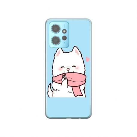 Husa personalizata tip carcasa HQPrint pentru Xiaomi Redmi 12X, model Cute Puppy, multicolor, S1D1M0232
