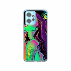 Husa personalizata tip carcasa HQPrint pentru Xiaomi Redmi 12X, model Colorful Girl, multicolor, S1D1M0249