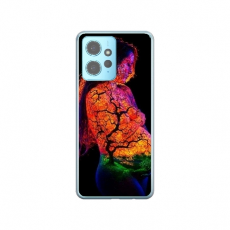 Husa personalizata tip carcasa HQPrint pentru Xiaomi Redmi 12X, model Colorful 7, multicolor, S1D1M0324