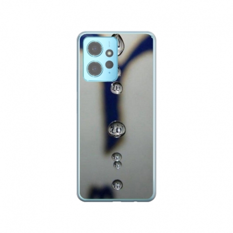 Husa personalizata tip carcasa HQPrint pentru Xiaomi Redmi 12X, model Droplets, multicolor, S1D1M0353