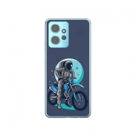 Husa personalizata tip carcasa HQPrint pentru Xiaomi Redmi 12X, model Biker Astronaout, multicolor, S1D1M0375