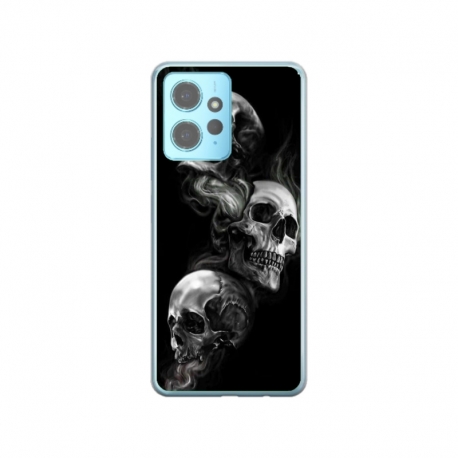 Husa personalizata tip carcasa HQPrint pentru Xiaomi Poco X5, model Skulls, multicolor, S1D1M0032