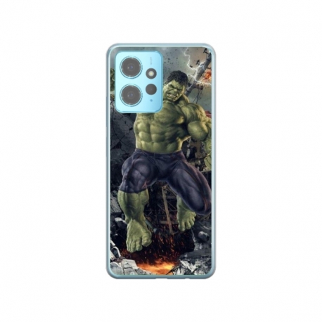 Husa personalizata tip carcasa HQPrint pentru Xiaomi Poco X5, model Hulk 1, multicolor, S1D1M0099