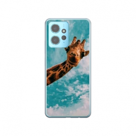 Husa personalizata tip carcasa HQPrint pentru Xiaomi Poco X5 Pro 5G, model Giraffe 2, multicolor, S1D1M0096