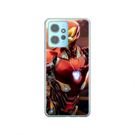 Husa personalizata tip carcasa HQPrint pentru Xiaomi Poco X5 Pro 5G, model Iron Man 1, multicolor, S1D1M0102