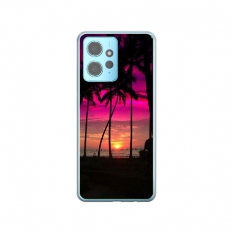 Husa personalizata tip carcasa HQPrint pentru Xiaomi Poco X5 Pro 5G, model Beach View 1, multicolor, S1D1M0136