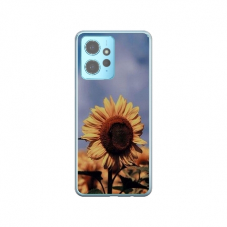 Husa personalizata tip carcasa HQPrint pentru Xiaomi Poco X5 Pro 5G, model Sunflower 1, multicolor, S1D1M0193