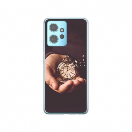 Husa personalizata tip carcasa HQPrint pentru Xiaomi Redmi Note 12, model Time Flies 1, multicolor, S1D1M0364
