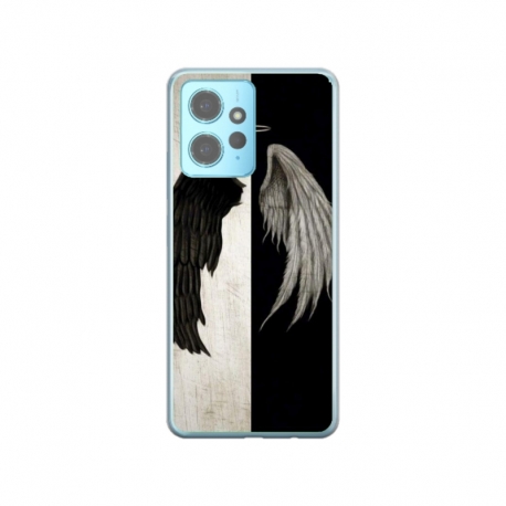 Husa personalizata tip carcasa HQPrint pentru Xiaomi Redmi Note 12S, model Angel Wings, multicolor, S1D1M0004
