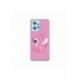 Husa personalizata tip carcasa HQPrint pentru Xiaomi Redmi Note 12S, model Pink Stitch, multicolor, S1D1M0005